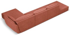 Piros sarokkanapé (jobb oldali) Vanda – Mazzini Sofas