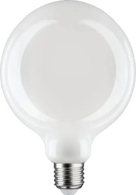 Led izzó G125 6W fényerőszabályozható, opál, 2700K, E27 Paulmann