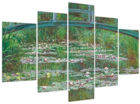 Kép - Claude Monet, The Japanese Footbridge, reprodukciók (150x105 cm)