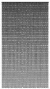 rovaros ajtófüggöny Sötétszürke 120x220 cm bambusz