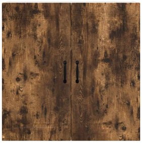 Fali konyhaszekrény Füstölt tölgy 80 x 31 x 80 cm Faanyag