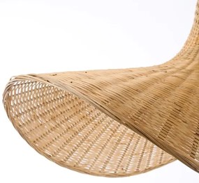 Immax 08290L - Csillár zsinóron SOMBRERO 1xE27/40W/230V átm. 80 cm rattan