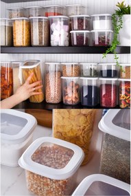 Ételtároló doboz készlet 3 x 4 db