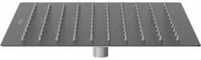 Mexen Slim rozsdamentes acél zuhanyfej 25 x 25 cm, grafit, 79125-66