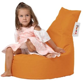 Narancssárga gyerek babzsákfotel Baton – Floriane Garden