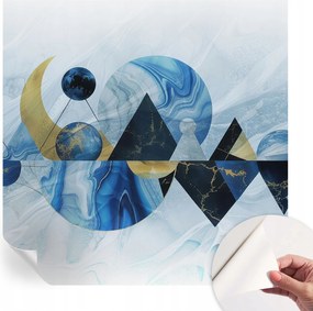 Divatos öntapadós fali tapéta Kozmikus elegancia 250x250 cm