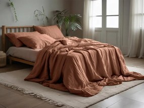 Musselin ágynemű MUSSARI világosbarna Ágyneműhuzat mérete: 70 x 90 cm | 140 x 200 cm