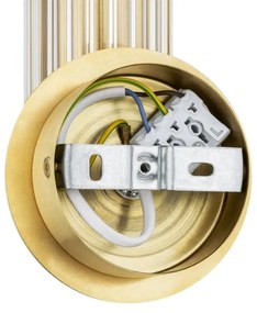 Argon 8497 - Fali lámpa HAMPTON 1xE14/7W/230V arany