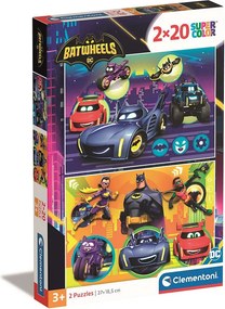 Batman Batwheels 2x20 db-os puzzle Clementoni