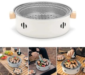 Hordozható grill edényben
