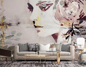 Gario Fotótapéta No - absztrakt festett akvarell festékkel Anyag: Vlies, Méret: 150 x 105 cm