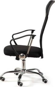 Fekete kárpitozott irodai szék Arco – Bonami Essentials