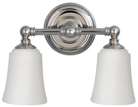 ELSTEAD-FE-HUGOLAKE2BATH Króm Színű Fürdőszoba Tükörmegvilágító Lámpa 2XG9 3,5W IP44