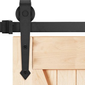 Loft Barn Door Retro Tolóajtó Rendszer Szett 200cm Tolóajtó