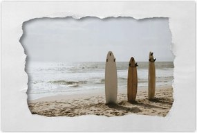 Poszterek 90x60 Szörfdeszkák bézs