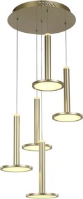 Italux modern függeszték oliver arany itxmd17033012-5agold
