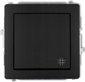 Karlik Deco keresztcsatlakozó fekete 12DWP-6