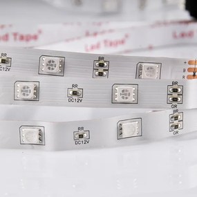 LED RGB állítható fényerőjű szalag 5m LED/18W/12V IP20 + távirányító