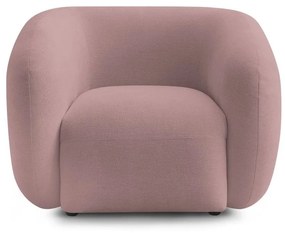 Világos rózsaszín fotel Celine – Bobochic Paris
