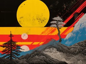 Poszter 100x75cm Hegyi átváltozás