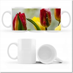 Fotós bögre Tulipánok Virágok