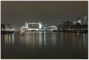 Poszterek 120x80 Éjszakai panoráma London