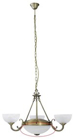 Rabalux - Pótló üveg MARLENE E27 csillárhoz