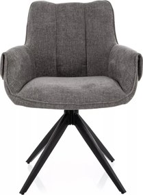 Gio forgatható étkezőszék szürke