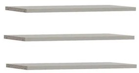 TIRO 3 darabos polcszett, szürke