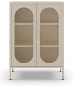 Krémszínű szekrény 70x100 cm Diora – Marckeric
