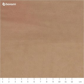 Okkersárga ágyneműtartós boxspring ágy 140x200 cm Flip – Ropez