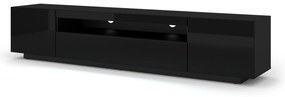 TV aszta/Szekrény Aurinko 200 (fényes fekete). 1083450