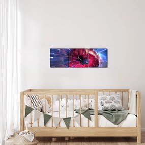 Kép - Az univerzum energiája (órával) (90x30 cm)