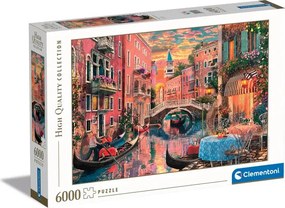 Velence Evening Sunset 6000 db-os puzzle Clementoni