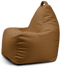 Barna buklé babzsákfotel Play Amuse – SLOWDOWN