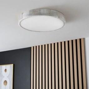 Brilagi - PINO mennyezeti lámpa 3xE27/15W/230V, fenyő/ezüst, átm. 47,5 cm