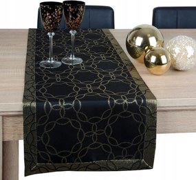 Modern kétoldalas foltálló öv 40x160 arany