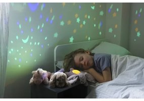 Cloud B - Snuggle Buddy projektorral 2xAAA kutya