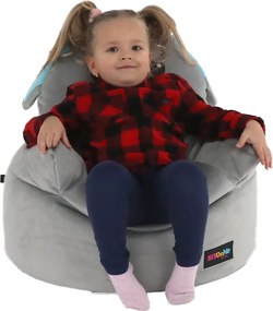 Babzsák, szürke szövet, BABY TYP 2
