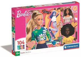 Barbie Skateboard 104 db-os puzzle Clementoni