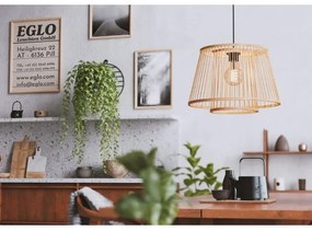 Eglo 43852 - Csillár zsinóron HYKEHAM 1xE27/40W/230V