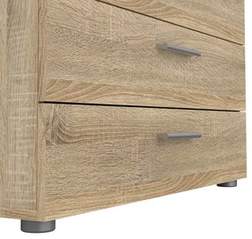 Pepe komód tölgyfa dekorral, 80 x 68 cm - Tvilum