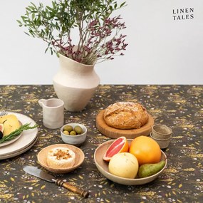 Len asztalterítő 140x140 cm Woodland – Linen Tales