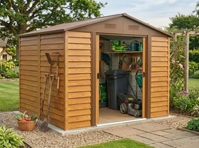 fém kerti ház LANITPLAST MAXTORE WOOD 98 LG2302