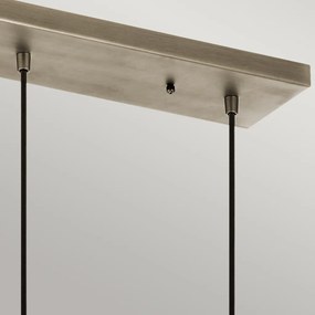 Kichler Asher II KL-ASHER-3PR-AP Függőlámpa 3x60 W/E27