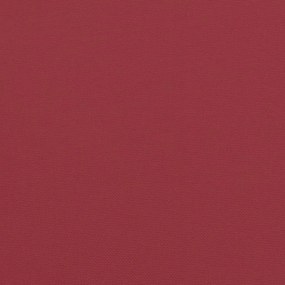 2 db borvörös oxford szövet kerti padpárna 200 x 50 x 7 cm