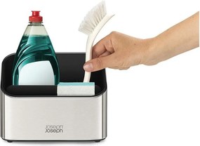Fényes ezüstszínű fém mosogatóeszköz tartó Surface – Joseph Joseph