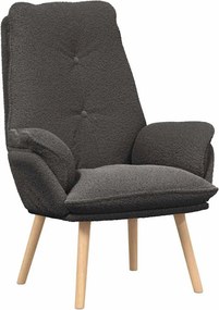 vidaXL karosszék Sötétszürke 69 x 74 x 93 cm Sherpa szövet