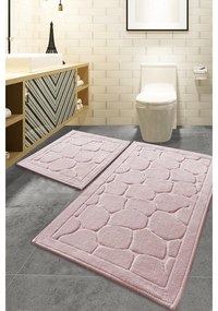Fürdőszobaszőnyeg Szett (2 db) Lino - Powder