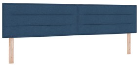 Fejtámla vonal design Kék 200 cm Szövet